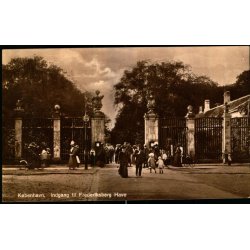 Kbenhavn - Indgang til Frederiksberg Have - Geerts 674 - Brugt