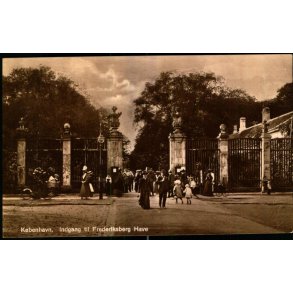 Kbenhavn - Indgang til Frederiksberg Have - Geerts 674 - Brugt