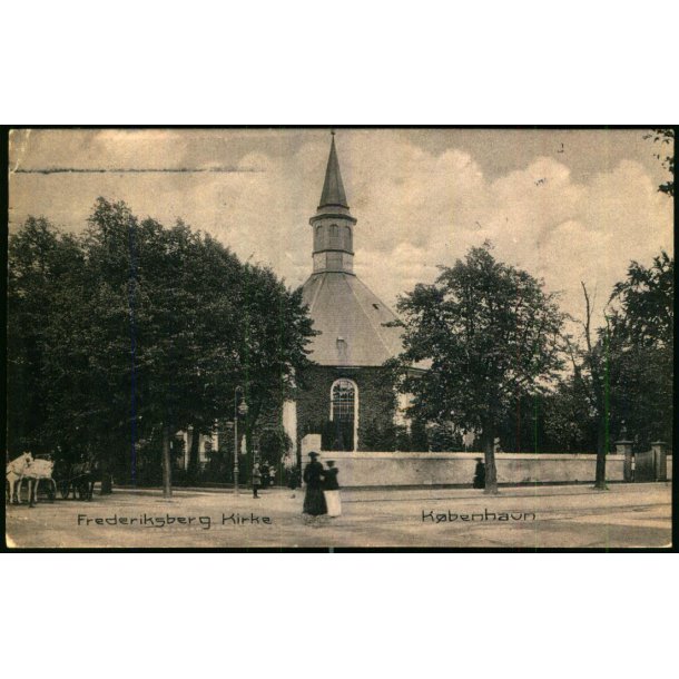 Kbenhavn -  Frederiksberg Kirke - N.N. 722 - Brugt