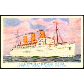 R.M.S. Empress of Schotland - Salmon 5192 - Brugt