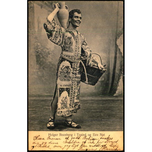 Holger Reenberg i Tusind og Een Nat - Ed.F. &amp; Co. 4760 - Ubrugt