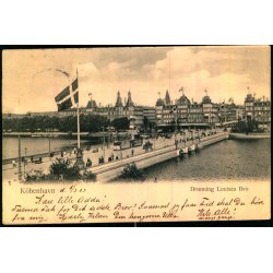 K�benhavn - Dronning Louises Bro - Ed. F. &amp; Co 3044 - Brugt