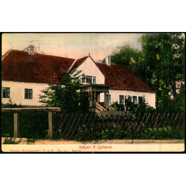 Aakj�r II (Jylland) - Danske Herregaarde F&B 243 - Brugt