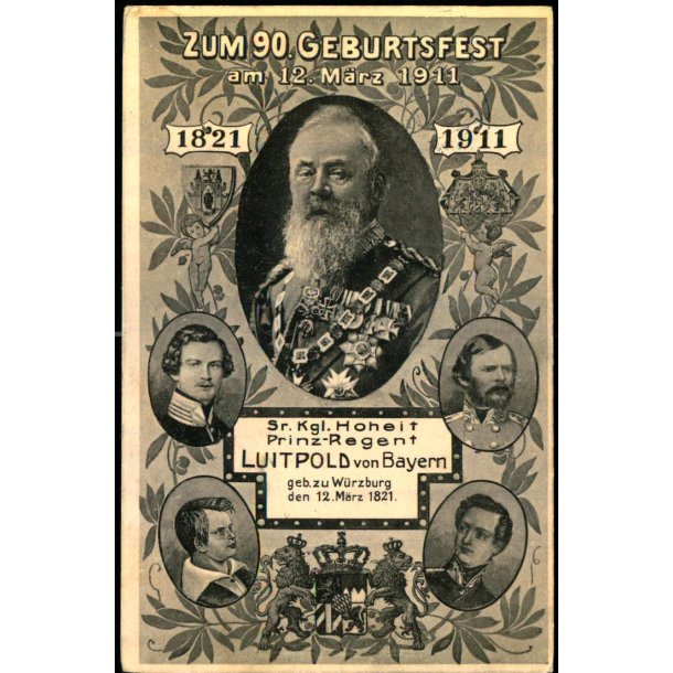 Prins Leopold von Bayern - Zrenner 9352  - Brugt