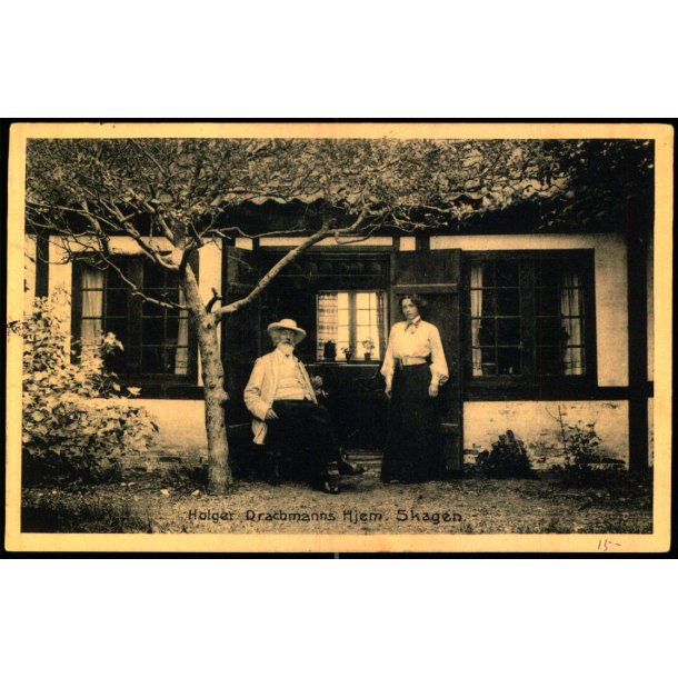 Holger Drachmanns Hjem i Skagen - Skagen Kortforlag 6660 - Brugt