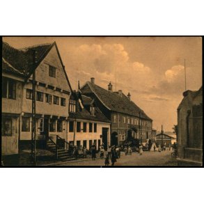 Middelfart - Brogade med Henne Frisers Hus - W&M 845/14 - Ubrugt