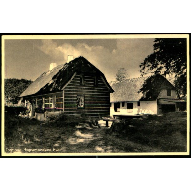 Tromn�s - Hegnsmandens Hus - A. Arnold-Larsens Bogh. 91303 - Ubrugt