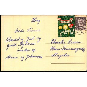 1951 p Postkort