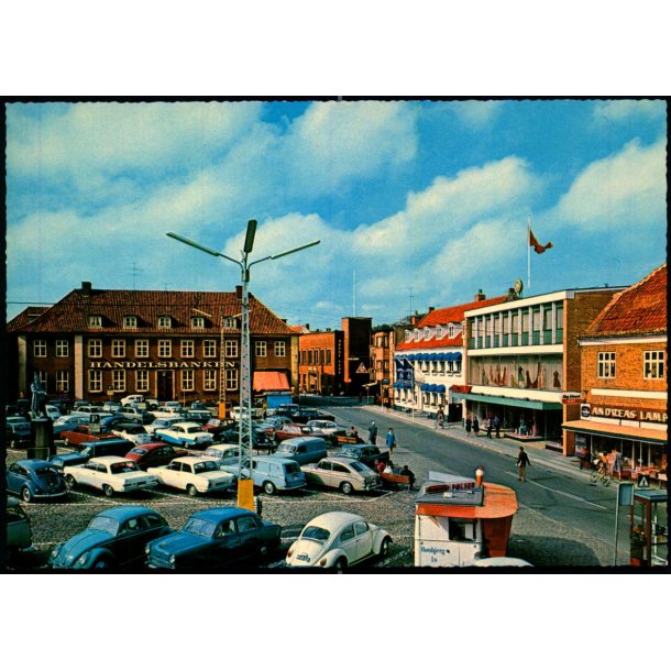 Varde - Udsigt over Torvet - Stender 49 719/16 - Ubrugt