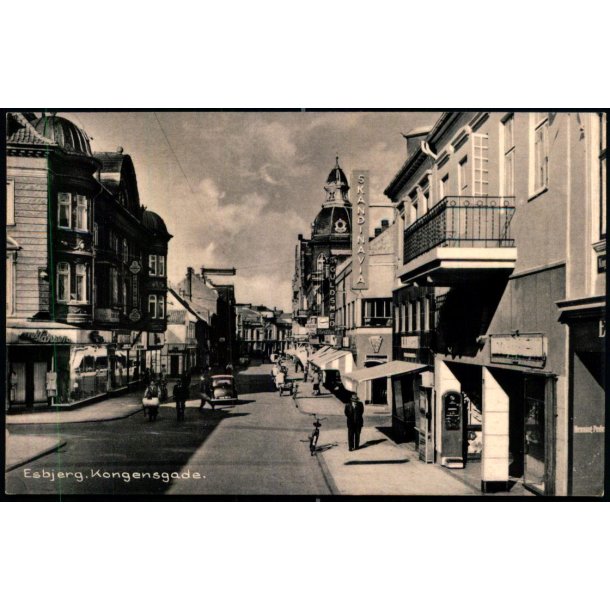 Esbjerg - Kongensgade - C.J.C.  E. 76 - Ubrugt