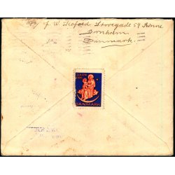 Brev fra Rnne til M/S Boringia - til Hamburg retur til Kbenhavn 15 - 1- 30 - Brugt