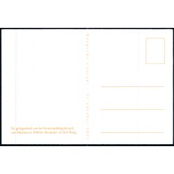 Prins Willem Alexander - Maxima - Haagsche u/n - Ubrugt