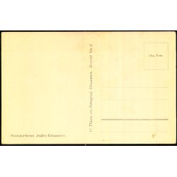 Slotskirkens Indre - Graasten - H. Thomsen No 8 - Ubrugt