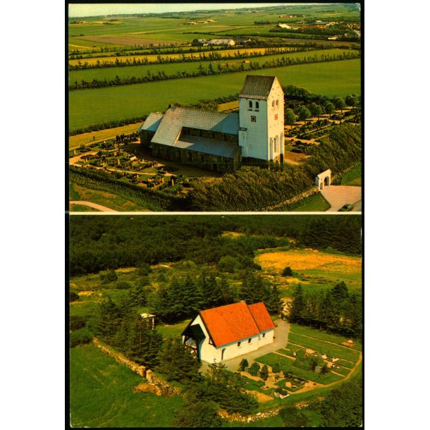 Vestervig Kirke - Lodbjerg Kirke - FM 7584 - Brugt
