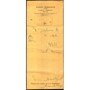 Svend T�nnesen - L�ge - Middelfart - 1946