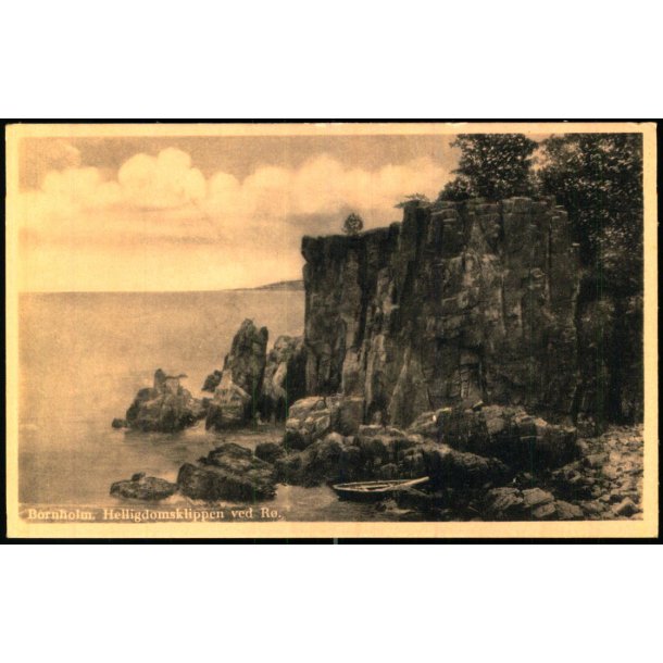 Bornholm - Helligdomsklipperne ved R - Colbergs Bogh. 700 - Ubrugt