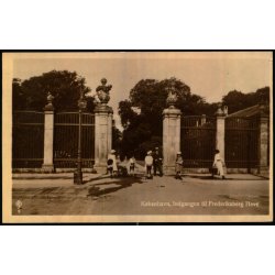 Kbnehavn - Indgangen til Frederiksberg Have - Chr. Olsen 9 - Brugt