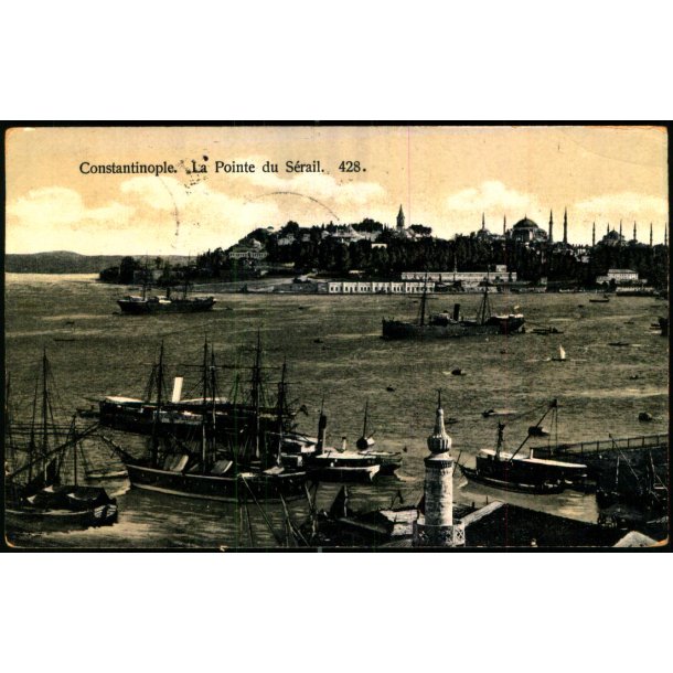 Constantinople - La Pointe du Serail - 428 - Brugt