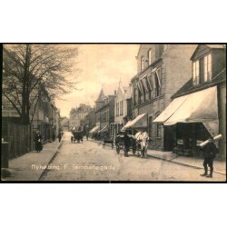 Nyk�bing F. - Jernbanegade - C. St. 1765 - Ubrugt