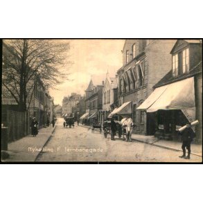 Nyk�bing F. - Jernbanegade - C. St. 1765 - Ubrugt