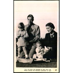 The Duke and Duchess of kent and Prinse Edward and Princess Alexandra - Ubrugt