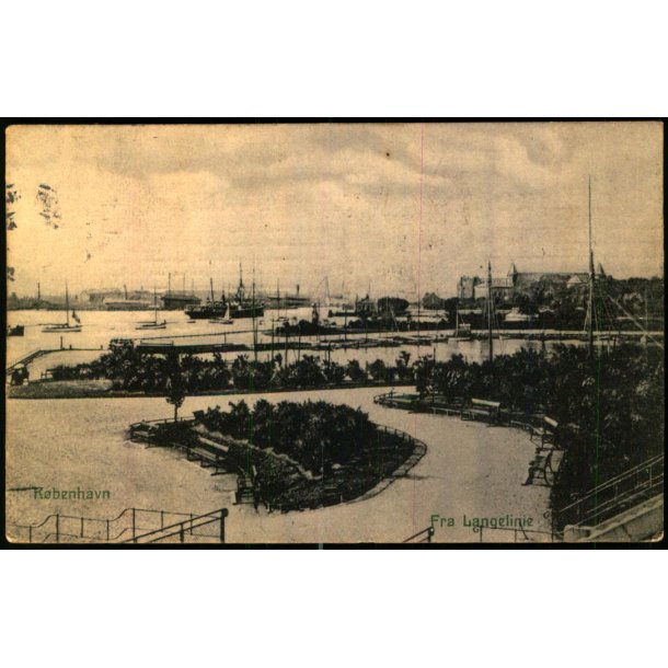 Kbenhavn - Fra Langelinie - Sk. B. &amp; Kf. 3617 - Brugt