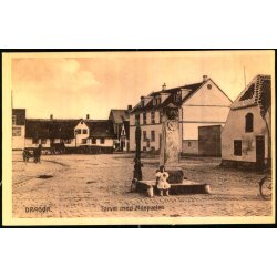 Drag�r - Torvet med Milep�len - Schous Bogh. 17941 - Ubrugt