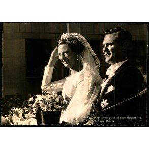 Tronflgeren Prinsesse Margrethe og Prins Henrik  - Stender 2310/41 - Ubrugt