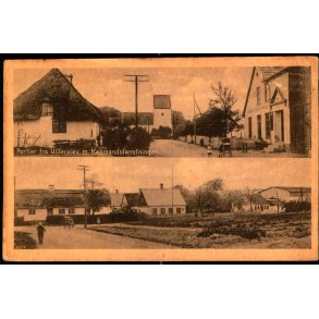 Partier fra Ullerslev m. K�bmandsforretningen - Kbm. Aage jensen u/n - Brugt