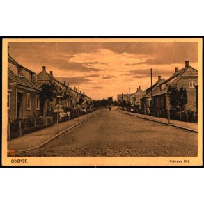 Odense - Gr�ndals All�  - Nicolai Siwerts Kunstforlag Eneret u/n - Ubrugt