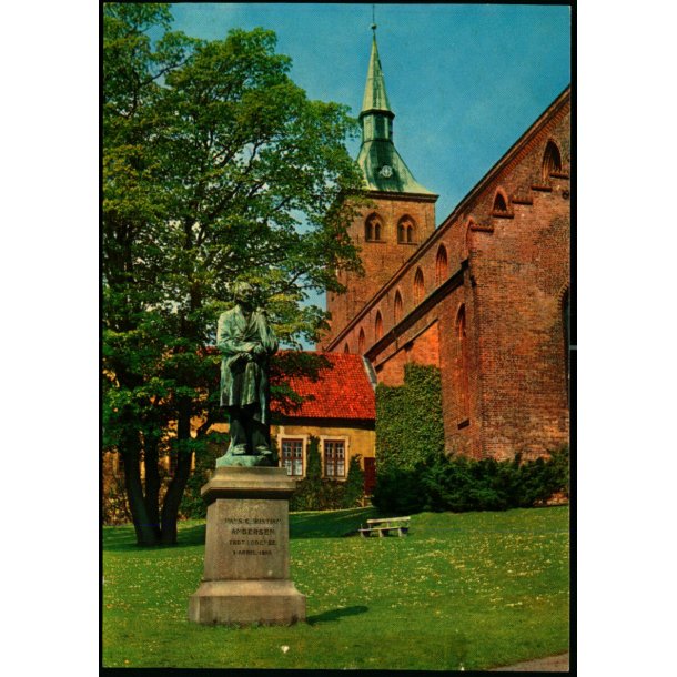 Odense - H.C. Andersens Statue og Domkirken - O.P.O. 6531 - 4 - Ubrugt