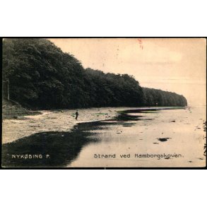 Nyk�bing F. - Strand ved Hamborgskoven -  Stender 12460 - Brugt