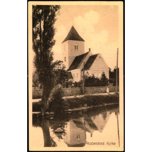 Vaabensted Kirke - Thaanning Steffensens Bogh. 58344 - Ubrugt
