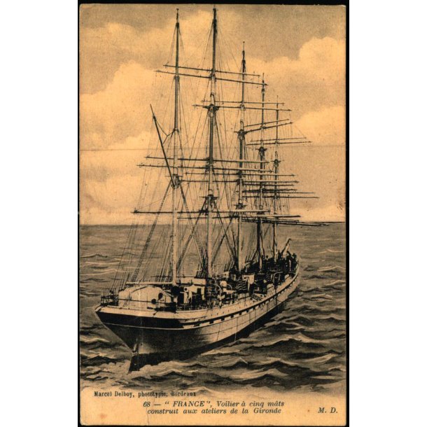 "FRANCE" - Marcal Delboy 68 - Brugt
