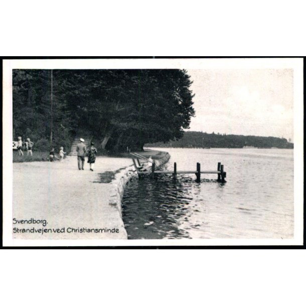 Svendborg - Strandvejen ved Christiansminde - Stender S. 254 - Ubrugt