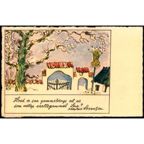 Mogens Lorentzen - Hvad er saa Gammelgags at se ... - K. Witt-Mller Serie 3061 - Brugt