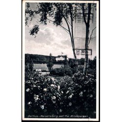 Aarhus - Marselisborg, set fra Mindeparken -  J.J.N. 124366  - Brugt