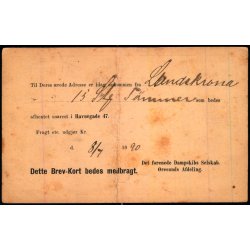 D.F.D.S.  - Esbjerg - u/n - Brugt 