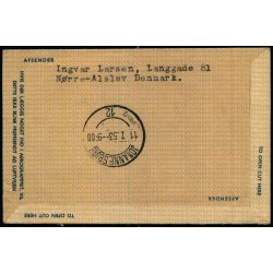 Luftpost Brev fra Danmark til Syd Afrika - 8 - 1 - 53 - Frste Flyvning !