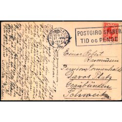 Kbenhavn -  Rdhuset set fra Tivoli - Rudolf Olsen  19 - Brugt