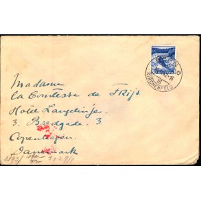 Censurbrev fra Schweiz 16 - 11 - 42 - Til Kbenhavn