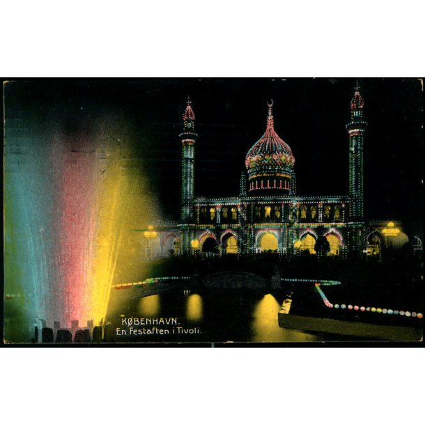 Kbenhavn - En Festaften i Tivoli - Stender 6071