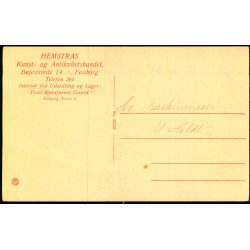 Hemstras Kunst og Antikvitetshandel - No. 65542 - Ubrugt