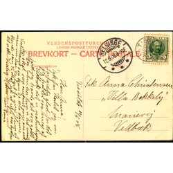 Tisvilde Gade  - Albert Jensens Bogh. 8015 - Brugt - Stjernestempel !