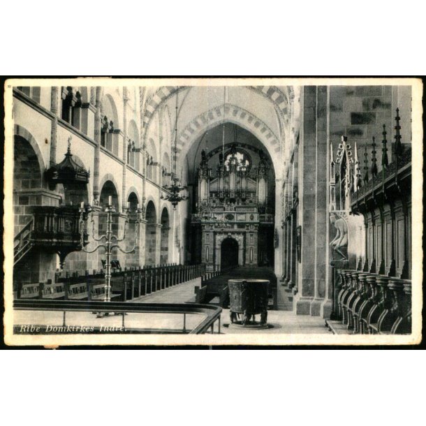 Ribe - Domkirkes Indre - A. Lauridsen 6314 - Ubrugt