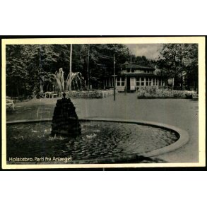 Holstebro - Parti fra Anl�get - N�rreports Kiosk 78155 - Brugt