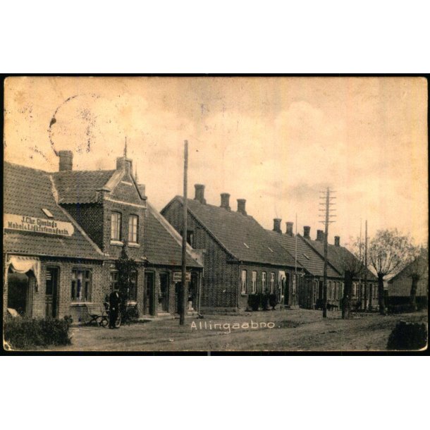 Allingaabro - E. Nielsens Papir 12829 - Brugt