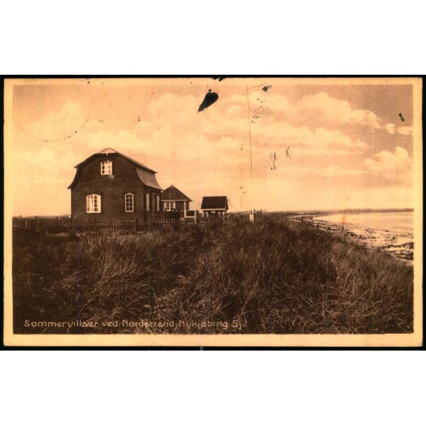 Sommervillaer ved Nordstrand - Nyb�bing Sj. - Poul Helms Bogh. 36174 - Brugt