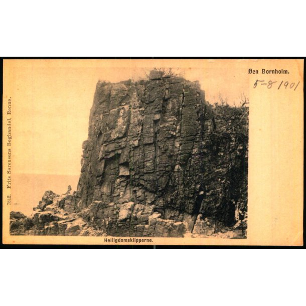 en Bornholm - Helligdomsklipperne - Fris Srensen 7812 - Ubrugt