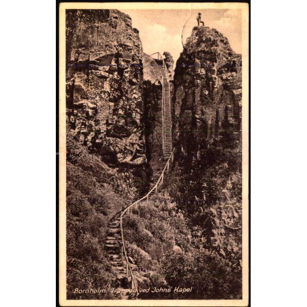 Bornholm - Trappen ved Johns Kapel - Frits Srensen 541 - Brugt